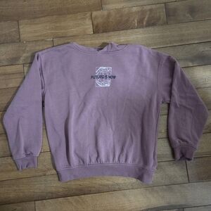 Kids Future Is Now Mauve Hoodie Size 12